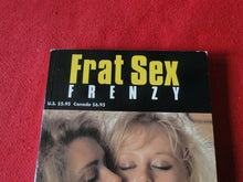 Load image into Gallery viewer, Vintage Nude Erotic Sexy Adult Men&#39;s Paperback Book Novel NOS Frat Sex Frenzy  4
