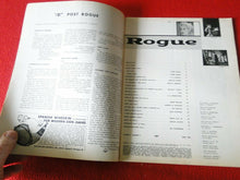 Load image into Gallery viewer, Vintage 18 Year Old + Sexy Erotic Adult Men's Magazine Rogue April 1960    G48I
