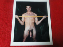Load image into Gallery viewer, Vintage 18 Y.O. + Gay Interest Nude Hot Hung Muscular Male Photo 8 x 10     D21v
