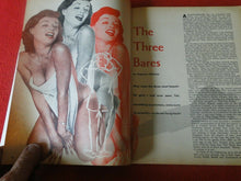 Load image into Gallery viewer, Vintage 18 Year Old + Sexy Erotic Adult Men&#39;s Magazine Rugged Aug. 1957      G50
