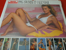 Load image into Gallery viewer, Vintage Large Semi-Nude Pinup Wall Calendar 1995 Sports Illustrated Swimsuit   D
