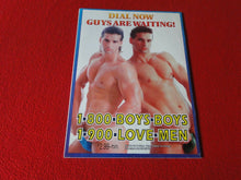 Load image into Gallery viewer, Vintage Adult Erotic Sexy Magazine Gay Interest Freshmen August 1995          DI
