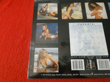 Load image into Gallery viewer, Vintage Large Semi-Nude Pinup Wall Calendar SEALED 12 x 12 2001 Beach Babes    B
