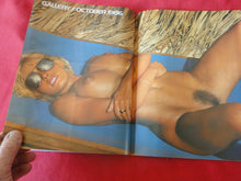 Load image into Gallery viewer, Vintage Nude Erotic Sexy Adult Magazine Gallery October 1986                  78
