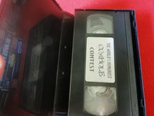 Load image into Gallery viewer, Vintage Adult Erotic Gay Interest VHS Tape The World's Hungriest Cumhole Contest
