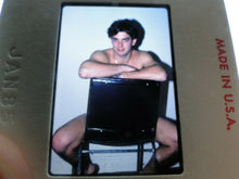 Load image into Gallery viewer, VINTAGE 35MM SLIDE MALE GAY INTEREST BEEFCAKE MUSCLE SEMI NUDE HOT BUFF CJ15
