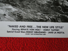 Load image into Gallery viewer, Vintage Original Pinup Promotional Movie Photo Nude Naked and Free
