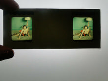 Load image into Gallery viewer, Nude 3D Realist Stereo View Slide Busty Vintage 1950's Pinup Linda West
