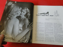 Load image into Gallery viewer, Vintage 18 Year Old + Sexy Erotic Adult Men's Magazine Escapade Jan. 1956    G50
