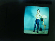 Load image into Gallery viewer, Nude 3D Realist Stereo View Slide Busty Vintage 1950's Pinup Linda West
