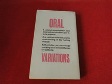Load image into Gallery viewer, Vintage Sexy Erotic Adult Paperback Book/ Novel Oral Variations                7
