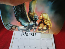 Load image into Gallery viewer, Vintage Large Semi-Nude Pinup Wall Calendar 1997 Boris Vallejo Classic         E
