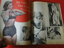 Load image into Gallery viewer, Vintage 18 Year Old + Sexy Erotic Adult Men&#39;s Magazine Rugged Aug. 1957      G50
