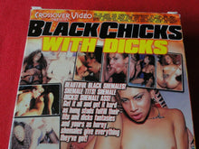 Load image into Gallery viewer, Vintage Adult Erotic XXX Porn VHS Tape She Males Black Chicks With Dicks      A2
