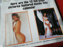 Load image into Gallery viewer, Vintage Semi-Nude Pinup Wall Calendar Super Models 1999 17 x 12 SEALED NOS     P

