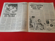 Load image into Gallery viewer, Vintage Classic Adult XXX Porn Newspaper/Magazine Rampage March 1977
