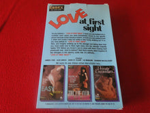 Load image into Gallery viewer, Vintage Adult Erotic 18 Year Old + VHS Tape Porn XXX Love At First Sight      AP
