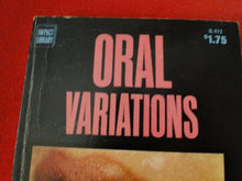 Load image into Gallery viewer, Vintage Sexy Erotic Adult Paperback Book/ Novel Oral Variations                7

