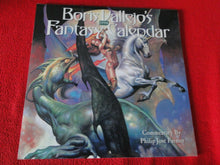 Load image into Gallery viewer, Vintage Large Semi-Nude Pinup Wall Calendar 1998 Boris Vallejo's Fantasy       E
