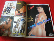 Load image into Gallery viewer, Vintage Adult Erotic Sexy Magazine Gay Interest Skin Flicks July 1995         DJ
