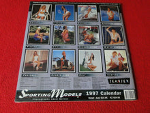 Load image into Gallery viewer, Vintage Large Semi-Nude Pinup Wall Calendar Melissa Tkautz Sporting Models 97  B
