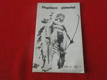 Load image into Gallery viewer, Vintage Erotic Sexy Gay Interest Magazine Physique Pictorial 1958 V.8 #1      HJ
