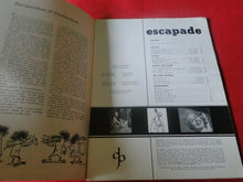 Load image into Gallery viewer, Vintage Nude Erotic Sexy Adult Magazine Escapade 1957                   MM

