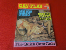 Load image into Gallery viewer, Vintage 18 Year Old + Sexy Erotic Adult Men&#39;s Magazine Gay Play Vol. 1 No. 1 G30
