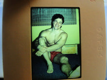Load image into Gallery viewer, VINTAGE 35MM SLIDE MALE GAY INTEREST BEEFCAKE MUSCLE SEMI NUDE HOT BUFF FM!
