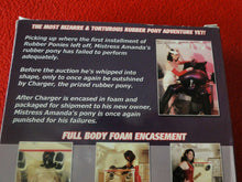 Load image into Gallery viewer, Vintage Adult XXX VHS Porn Tape Video 18 Y.O.+ Amanda Wildefyre's Rubber SlaveCJ
