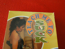 Load image into Gallery viewer, Vintage Adult XXX VHS Porn Tape Video 18 Y.O.+ Teach Me To Suck Tracy Adams   CJ
