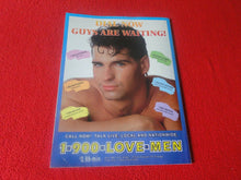 Load image into Gallery viewer, Vintage Adult Erotic Sexy Magazine Gay Interest Skin Flicks November 1994     DJ
