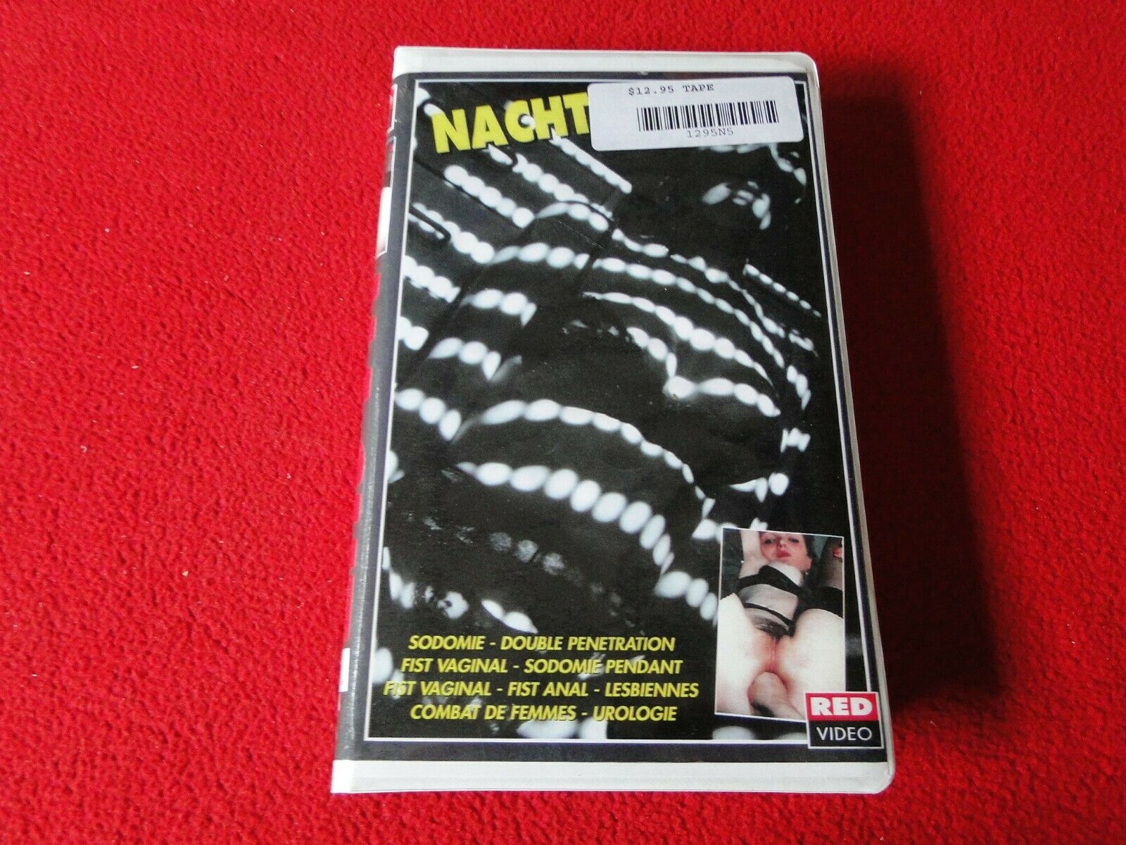 Xxx Ch - Vintage Adult XXX VHS Porn Tape Video 18 Y.O. + Nacht Foreign CH â€“ Ephemera  Galore