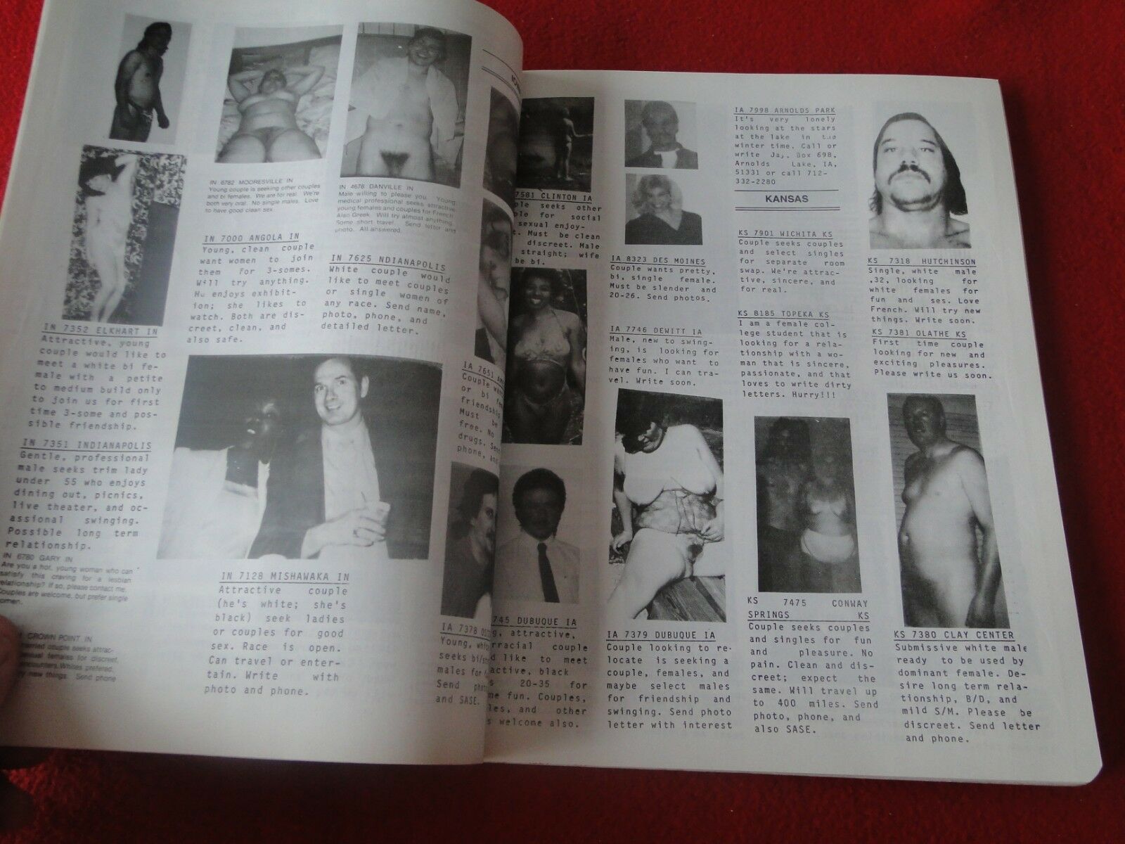 Vintage Nude Erotic Sexy Adult Magazine Swingers Satisfaction 96