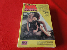 Load image into Gallery viewer, Vintage Adult Erotic XXX Porn VHS Tape Warm Black Flesh Cocoa Sheri Evans     A1
