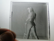 Load image into Gallery viewer, Vintage Semi Nude Woman Artistic Photographic Negative Transparency         GE38
