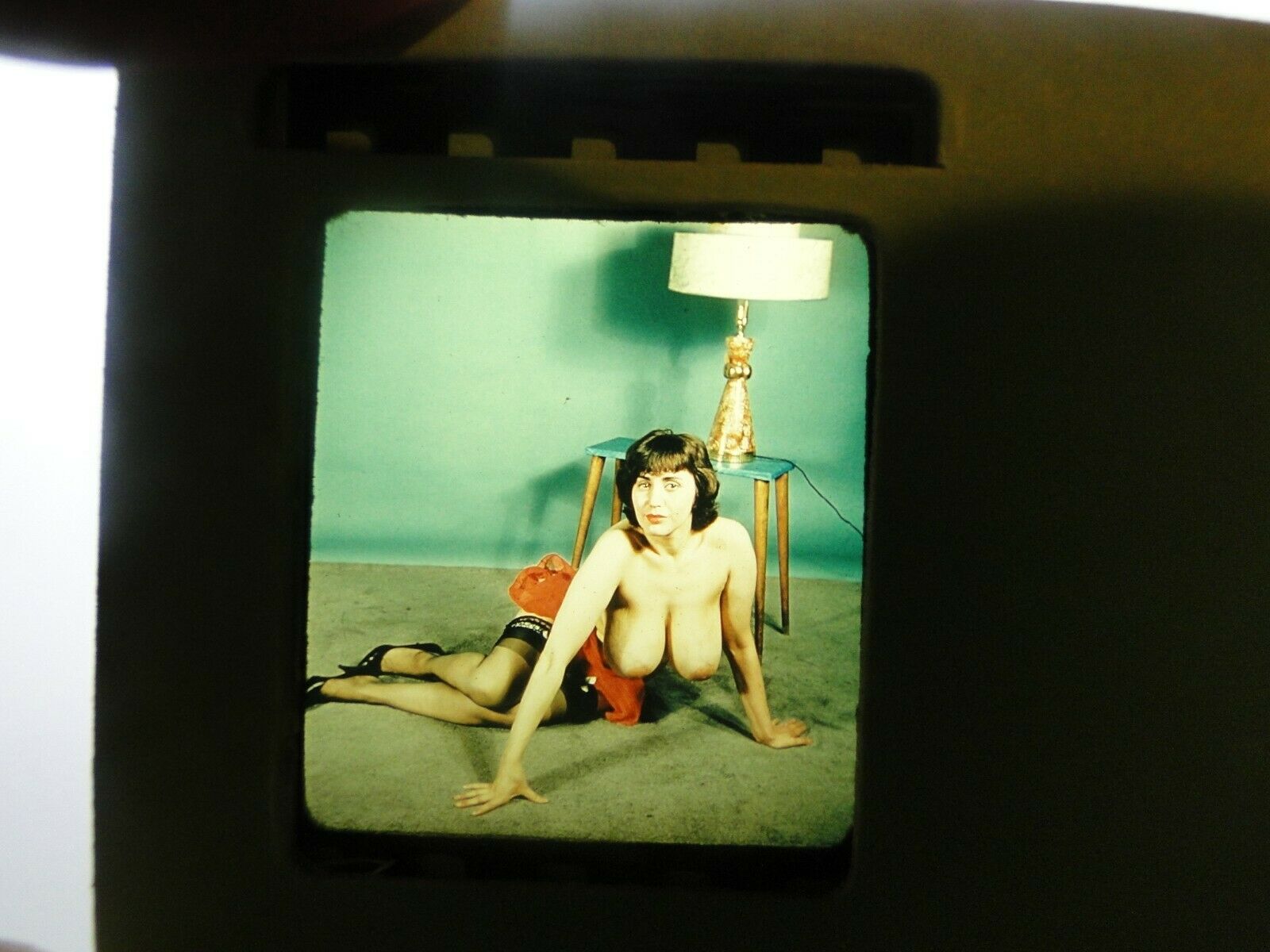 Linda West Vintage Porn - Nude 3D Realist Stereo View Slide Busty Vintage 1950's Pinup Linda Wes â€“  Ephemera Galore