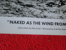 Load image into Gallery viewer, Vintage Pin Up Cheescake Women Movie Photo Naked as the Wind From the Sea
