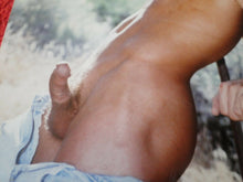 Load image into Gallery viewer, Vintage 18 Y.O. + Gay Interest Chippendale Fox Muscle Nude Hung Male Photo  D16a
