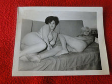 Load image into Gallery viewer, Vintage Original 50's Nude Women Lesbians Big Tits Silver Gelatin Pinup Photo
