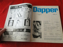 Load image into Gallery viewer, Vintage 18 YO + Nude Erotic Adult Men&#39;s Magazine Dapper Aug. 1966             70
