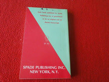 Load image into Gallery viewer, Vintage Sexy Erotic Adult Paperback Book Novel Holiday For Sex  /
