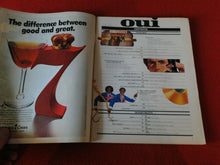 Load image into Gallery viewer, Vintage 18 Year Old + Sexy Erotic Adult Men's Magazine Oui June 1978         G27
