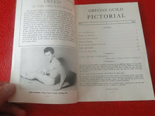 Load image into Gallery viewer, Grecian Guild Pictorial Male Beefcake Homoerotic Magazine Gay Interest Nov. 1956
