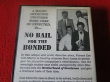 Load image into Gallery viewer, Vintage Adult Erotic Gay Interest VHS Tape BDSM No Bail for the Bonded
