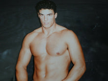 Load image into Gallery viewer, Vintage 18 Year Old + Gay Interest Chippendale Muscle Semi Nude Male Photo   A40
