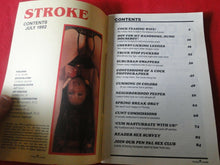 Load image into Gallery viewer, Vintage Nude Erotic Sexy Adult Men's Mini Magazine/Booklet NOS Stroke         II
