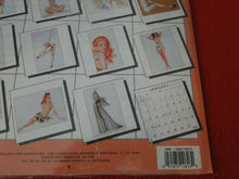 Load image into Gallery viewer, Vintage Large Semi-Nude Pinup Wall Calendar 1992 1940&#39;s Pin Up Girls SEALED   C6
