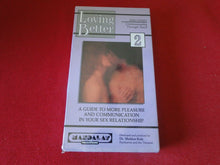 Load image into Gallery viewer, Vintage Adult Erotic XXX Porn VHS Tape  Loving Better 2 Still Sealed          A3
