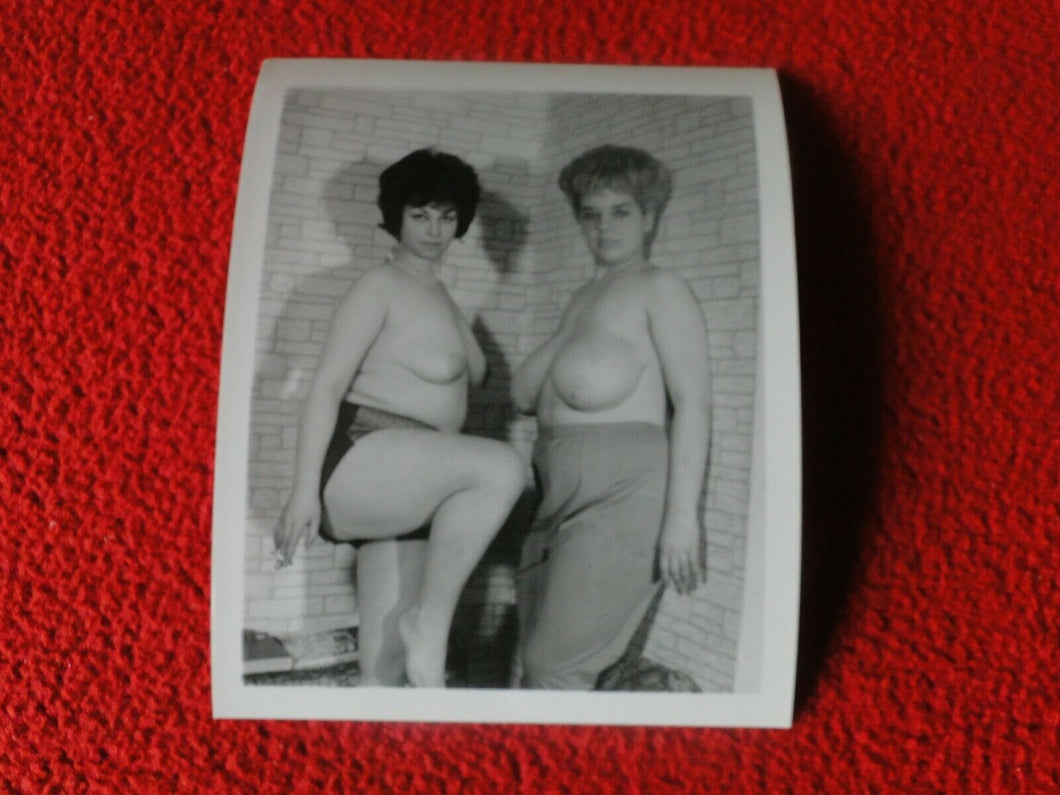 Vintage Nude Sexy Woman  Adult Pinup Silver Gelatin 5 x 4 Photo     A61
